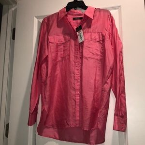 Lauren Pink Button Down